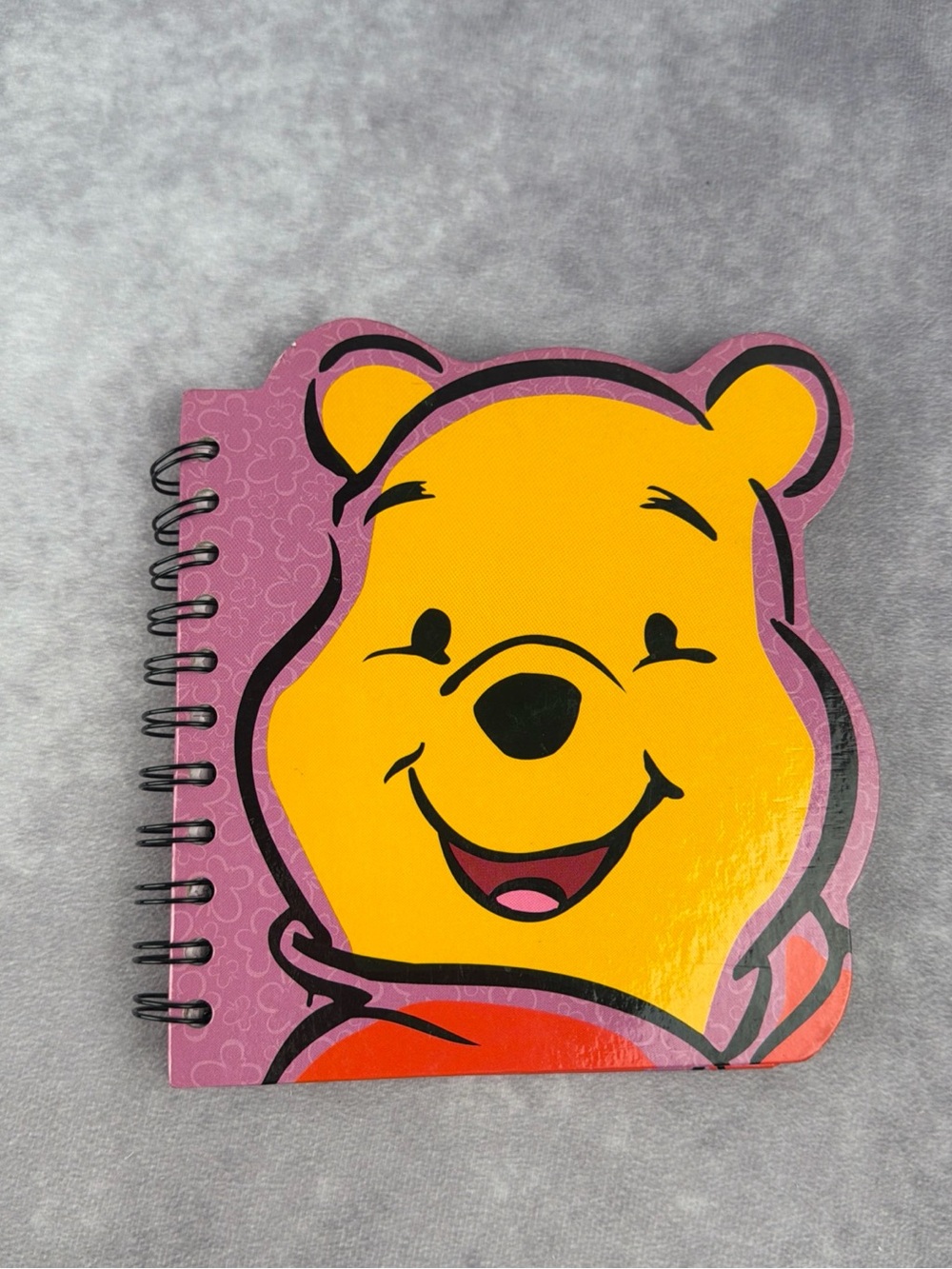 Disney Winnie the Pooh Spiral Notebook Journal Die Cut Tri-Coastal Design
